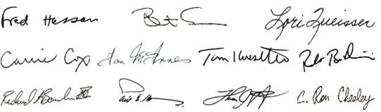 Signatures